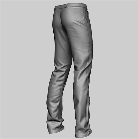 Pants 3D Model $14 - .ztl .obj - Free3D