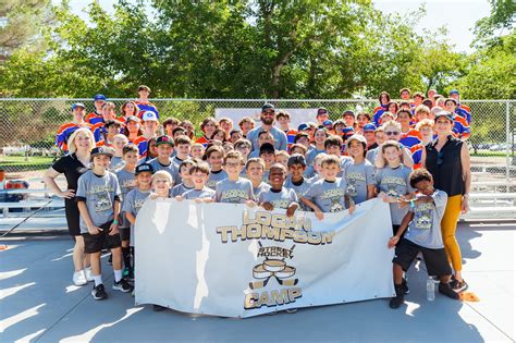 Howard Hughes Underwrites Logan Thompson Hockey Camp in Partnership with the Mayor's Fund for ...