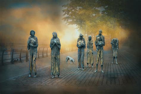 Potato Famine Memorial Photograph by Carolyn Derstine - Fine Art America