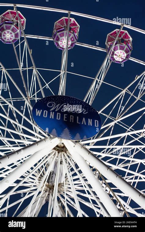 Nottingham Winter Wonderland, Old Market Square, Nottingham, 2022. The ...