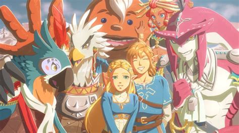 Fan Art: The Real Champions Of The Legend Of Zelda Breath Of The Wild ...