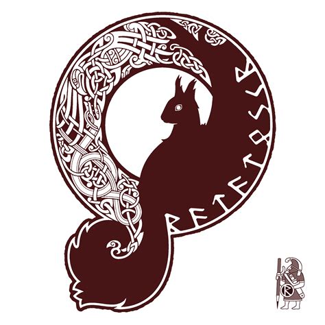 Ratatoskr by RAIDHO Viking Rune Tattoo, Norse Tattoo, Viking Tattoos ...