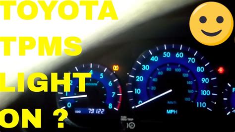 Toyota Camry Dashboard Warning Lights Low Tire Pressure | Shelly Lighting