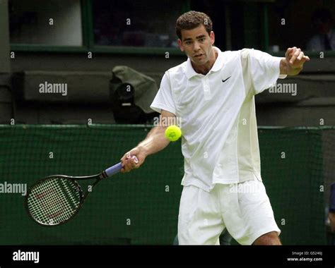 Pete Sampras Wimbledon Stock Photo - Alamy