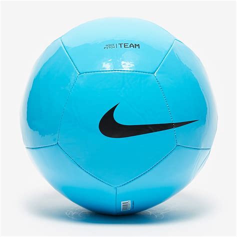 Nike Pitch Team Football - Blue Fury/Black - Footballs | Pro:Direct Soccer