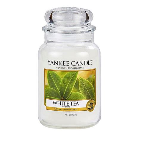 Yankee Candle White Tea Large Jar (1507734E) - Candle Emporium