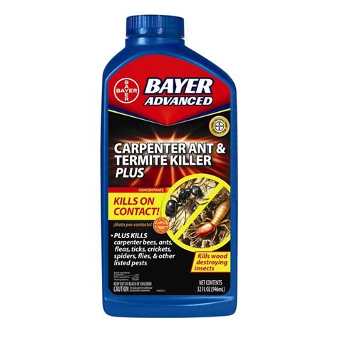 Bayer Advanced 32 oz. Concentrate Carpenter Ant and Termite Killer Plus-700310 - The Home Depot