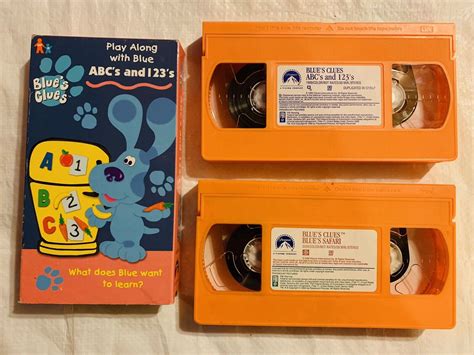 Blues Clues Abcs And S Vhs Nick Jr Ebay Nick Jr Blues | The Best Porn ...