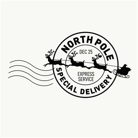 Free Printable North Pole Special Delivery Printable - Free Templates ...