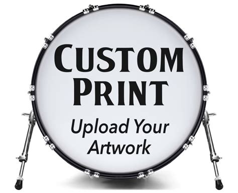 Custom Bass Drum Heads - Design Yours Now