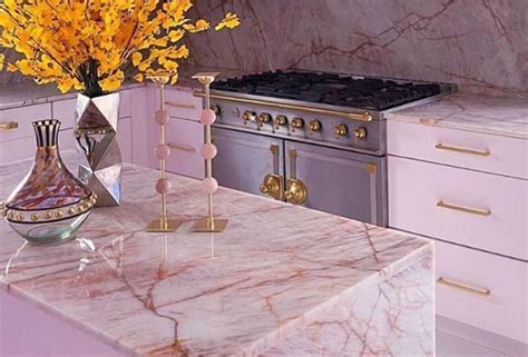 Pink Marble Kitchen Countertops – Kitchen Info