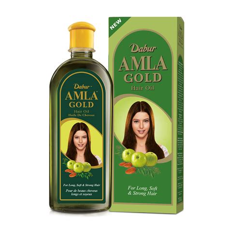 Buy Dabur Amla Gold Hair Oil 300ml, 100 Percent Natural Amla Oil ...