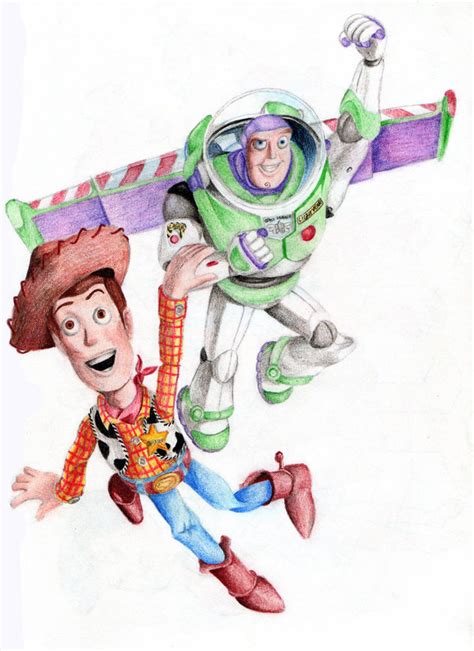 Buzz And Woody Drawing at GetDrawings | Free download