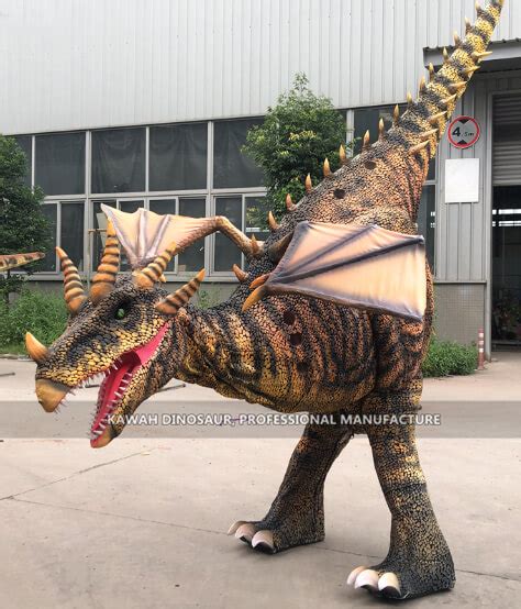 Realistic Animatronic Dinosaur Costume Dragon Costume Customized DC-929 ...