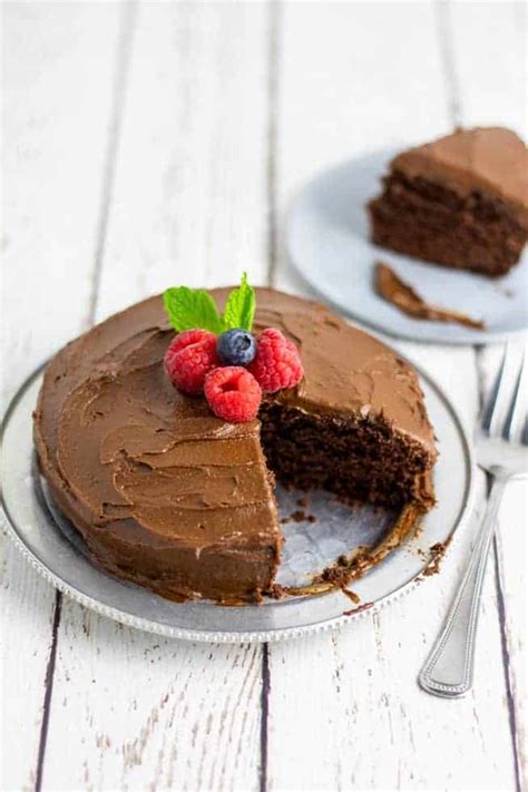 Chocolate Vegan Cake | Sugar-Free - EatPlant-Based