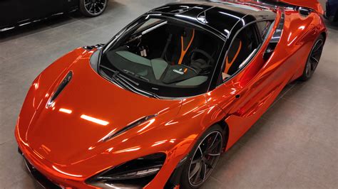 McLaren 720S - Super Chrome Orange | WrapStyle