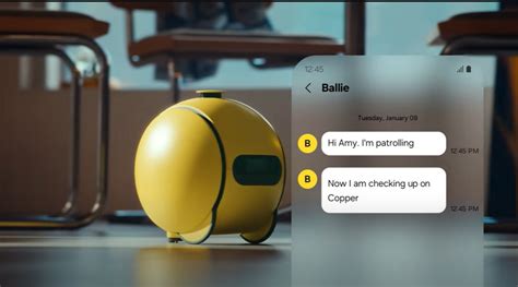 Samsung Unveils Upgraded Ballie AI Home Companion Robot at CES 2024 ...