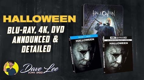 HALLOWEEN (2018) - Blu-ray, 4K, DVD Announced & Detailed - YouTube