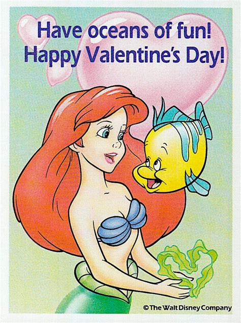 The Little Mermaid - Valentine's Day Cards - Have oceans of fun ...