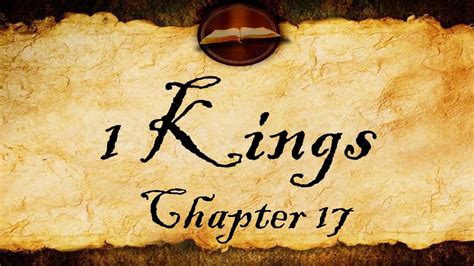 1 Kings Chapter 17 | KJV Audio (With Text) - YouTube