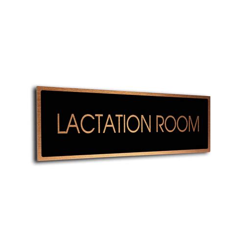 Lactation Room Door Sign. Clearly label every room in your facility with our stylish modern door ...