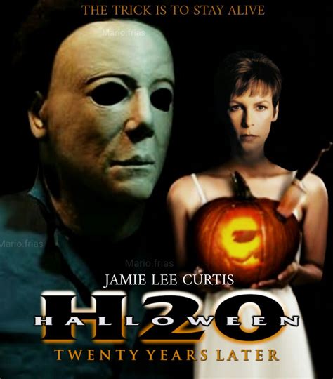 Halloween H20 Horror Movie Slasher Jamie Lee Curtis | horror fan poster compilation | Pinterest ...