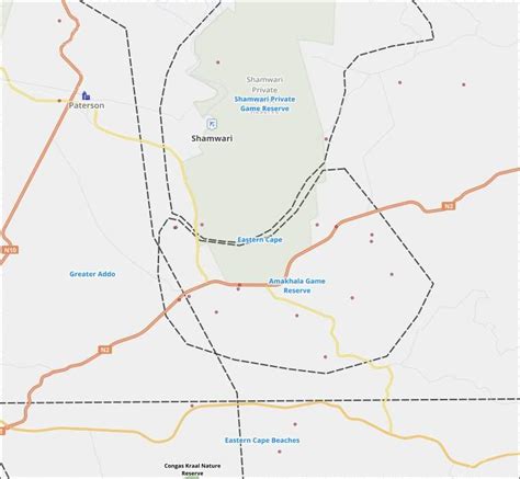 Map for Amakhala Game Reserve - Eastern Cape, South Africa