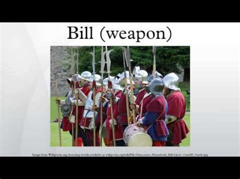 Bill (weapon) - YouTube