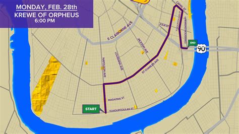 Krewe of Orpheus 2022 parade route and start time | wwltv.com