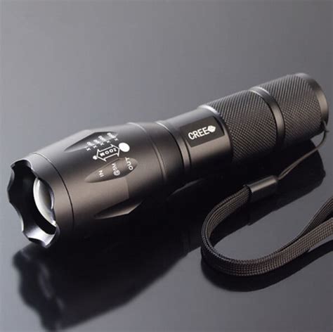 CREE LED Tactical Flashlight, Waterproof, Zoom, 5-Mode Light | Bee ...