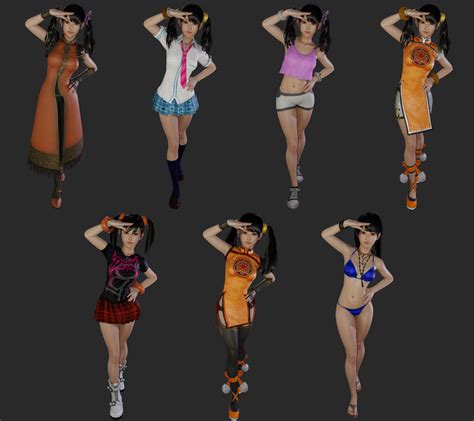 Tekken Xiaoyu Costumes