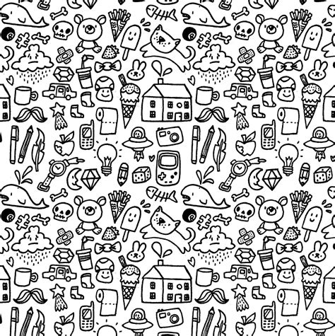 Doodle Pattern Ideas | Padrões do doodle, Revistas de arte do doodle, Doodle art