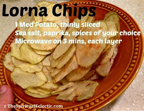 Lorna's Healthy Potato Chips Recipe