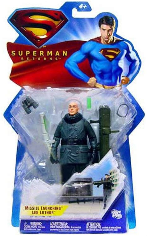 Superman Returns Lex Luthor Action Figure Missile Launching Mattel Toys ...