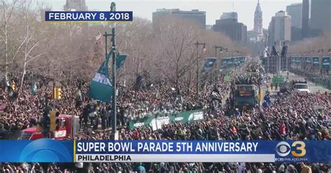 Eagles Super Bowl parade was 5 years ago Wednesday - CBS Philadelphia