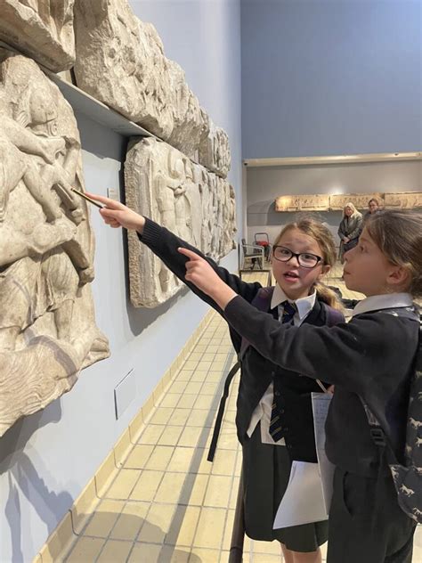 Exploring Ancient Greece at The British Museum - Cuddington and Dinton School