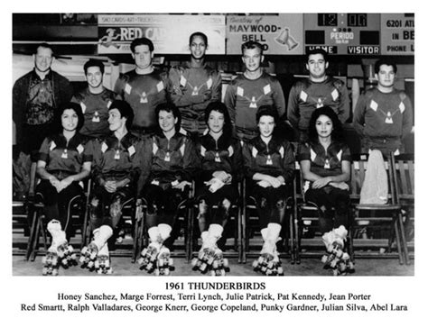 1960’s Thunderbirds Teams - Los Angeles Thunderbirds Roller Derby