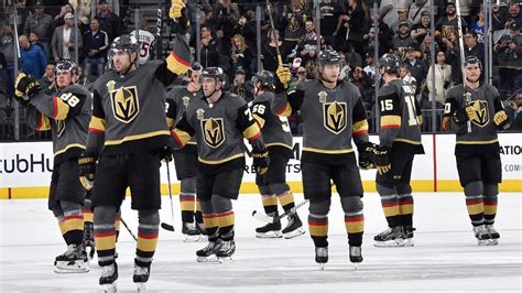 Vegas Golden Knights first to clinch playoff berth in inaugural season since 1979-80