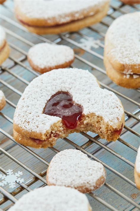 Classic Austrian Linzer Cookies - Gemma’s Bigger Bolder Baking