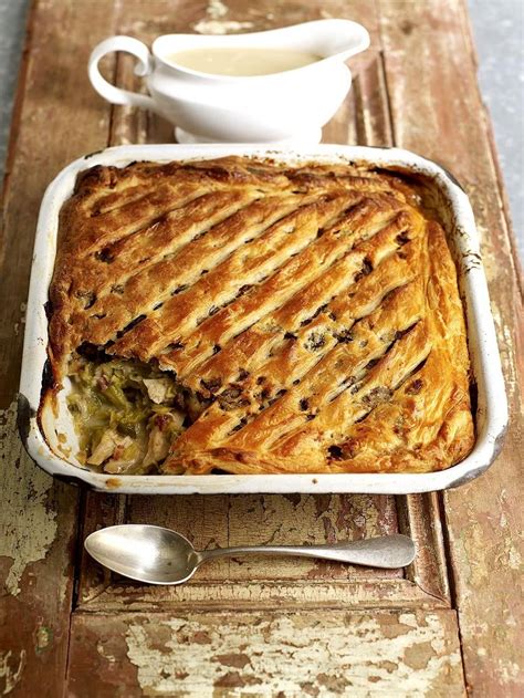 Leftover turkey and leek pie recipe | Jamie Oliver recipes