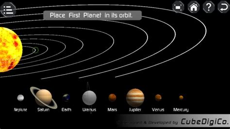 SolarSystem interactive by CubeDigiCo,Inc