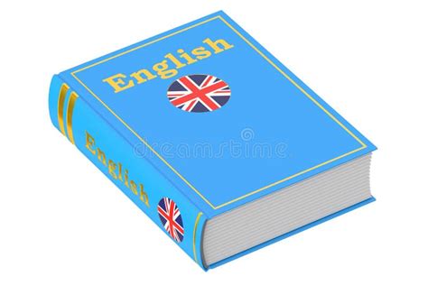 English Textbook. Hand Drawn Concept. Stock Illustration - Illustration of guide, document ...