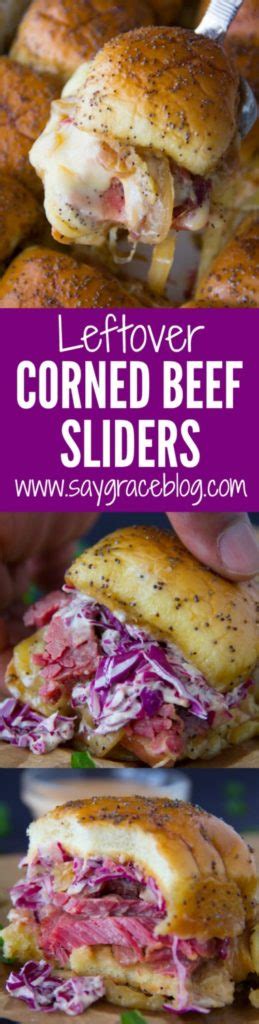 Leftover Corned Beef Sliders {Busch's Fresh Food Market} | Say Grace
