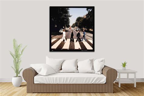 The Beatles Abbey Road Iconic Pop Art Print | Blue Horizon Prints AU