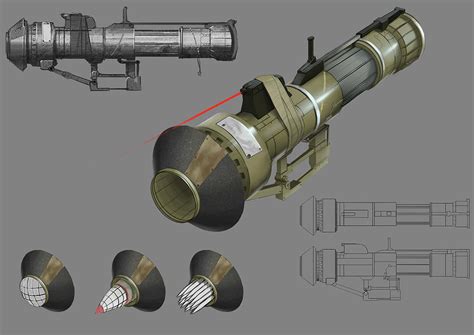 Rocketlauncher Concept Complete by htkpeh on DeviantArt