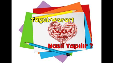 etwinning wordart / tagul yapımı - web2 araçları - wordart tutorial ...