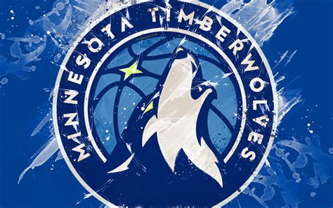 Download wallpapers Minnesota Timberwolves, 4k, grunge art, logo ...