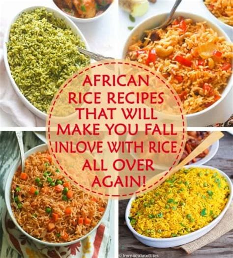 African Rice Recipes - Immaculate Bites