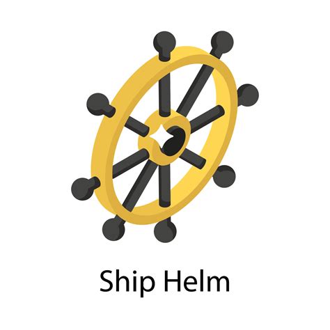 Ship Helm Concepts 5180182 Vector Art at Vecteezy