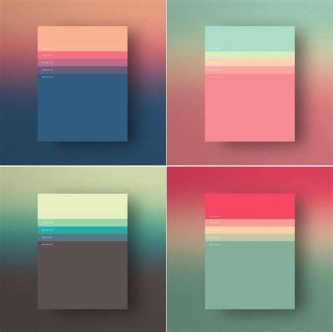 The Minimalist Color Palettes of 2015 | Color palette design, Color ...